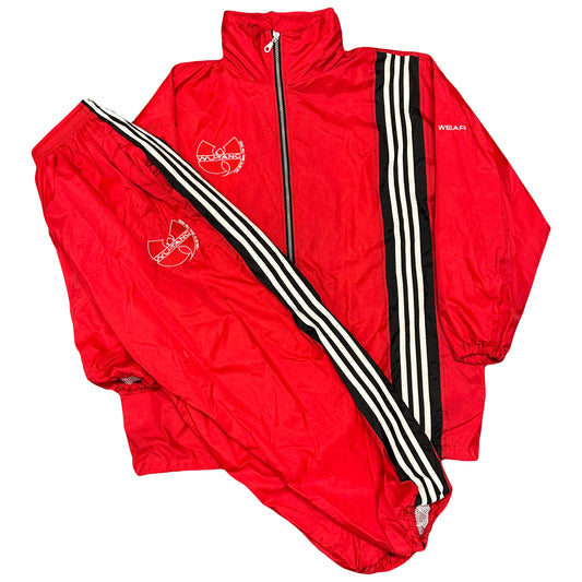 Wu Wear Tracksuit In Red ( XL )