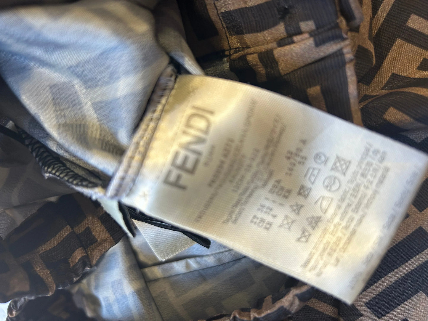 Fendi Vintage Silk Trousers S