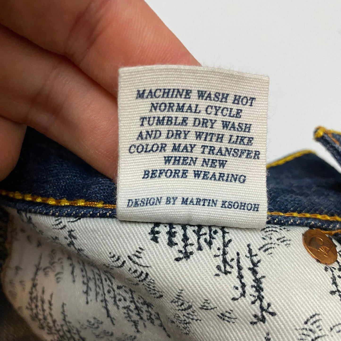 RMC 00’s Embroidered Denim Jeans - w28