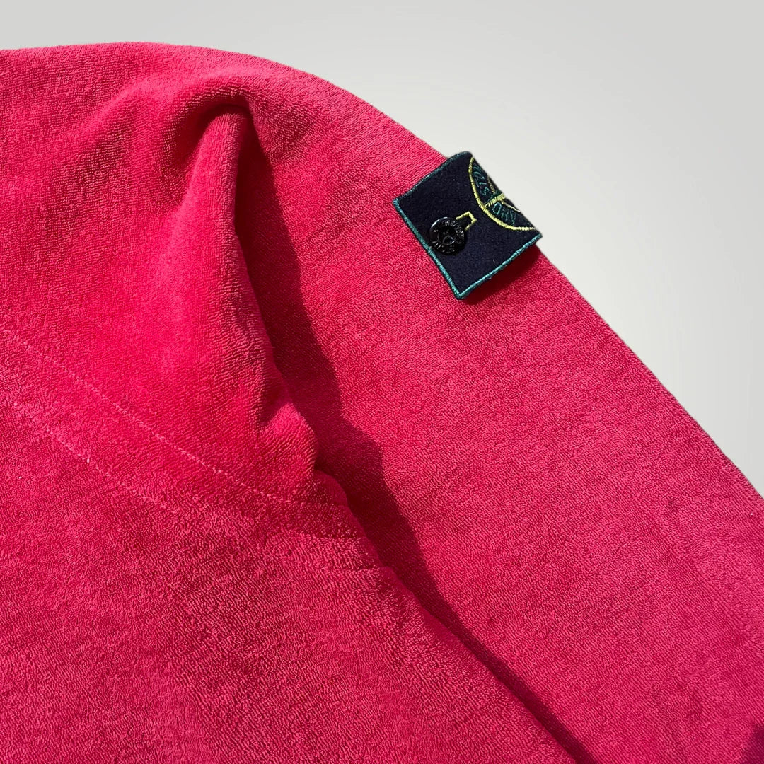 Stone Island AW/99 Towelling Mock Neck Jumper M/L