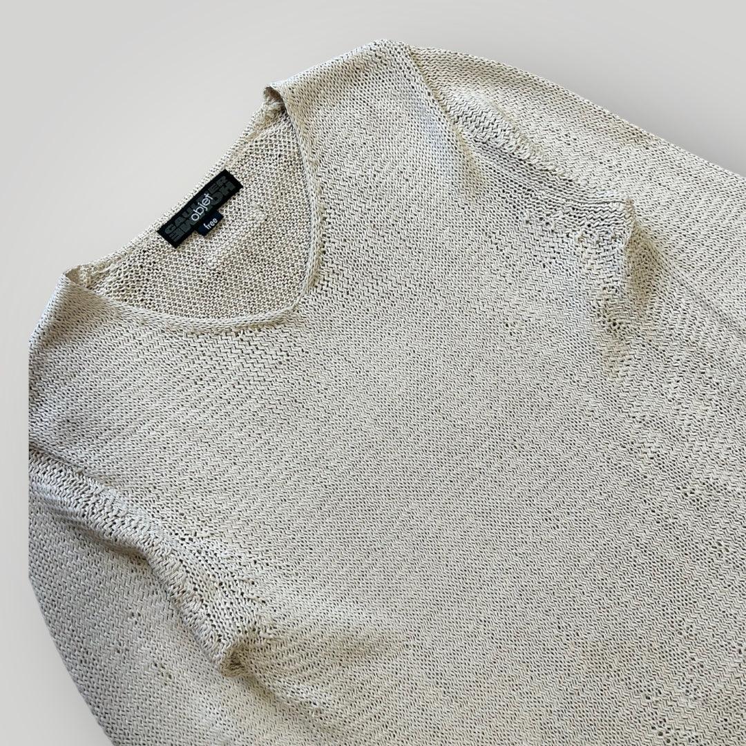 Jean Paul Gaultier Mesh Knitted Jumper M/L