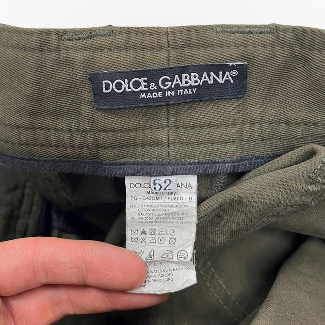 Dolce and Gabbana combat cargos bottoms