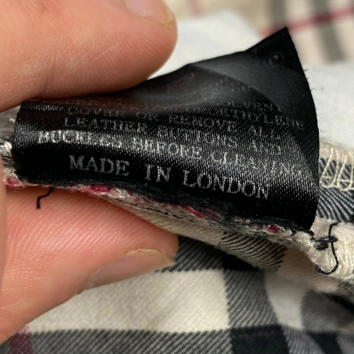 Burberry 00’s Nova Check 3/4 Capri Trousers - 10-12