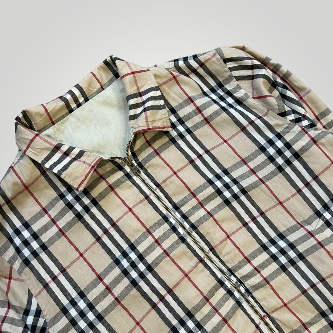Burberry Reversible Novacheck Harrington L | Default Title, Cream