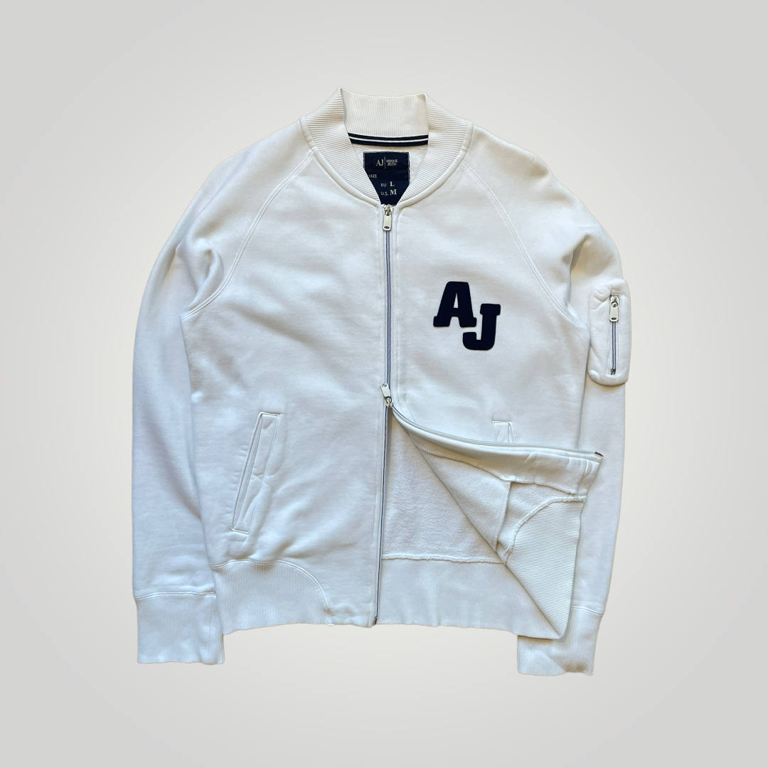 Armani Jeans Zip Up L | Default Title, White
