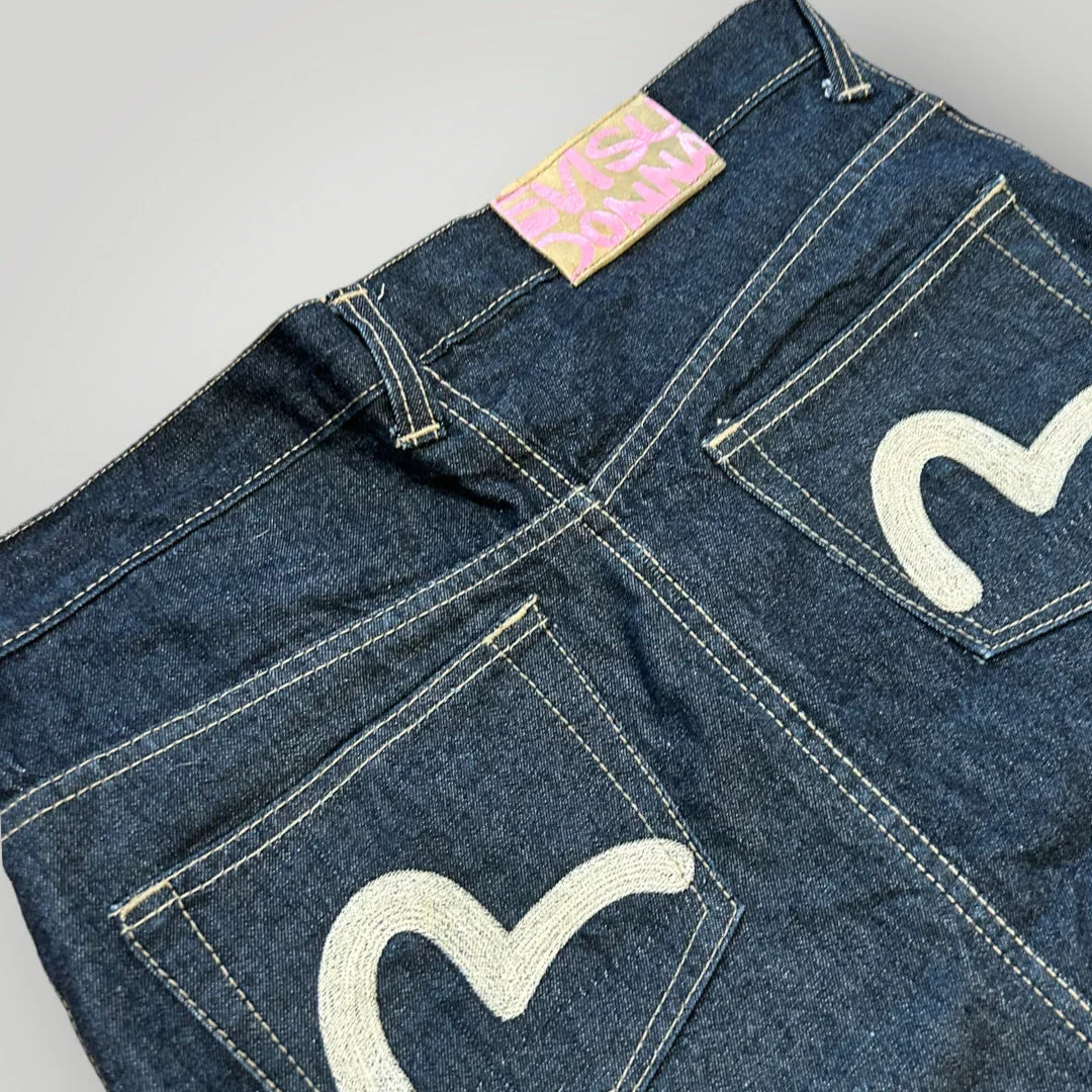 Evisu Denim Skirt L