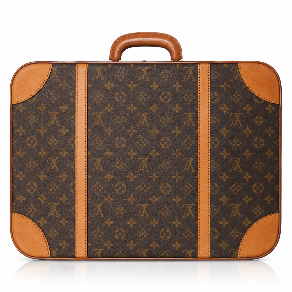 1980s Louis Vuitton Monogram Stratos 50 Suitcase | O/S, Brown