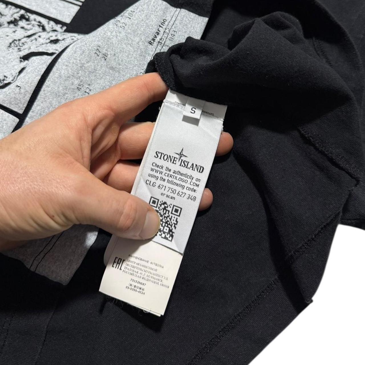 Stone Island T-Shirt | Small, Black