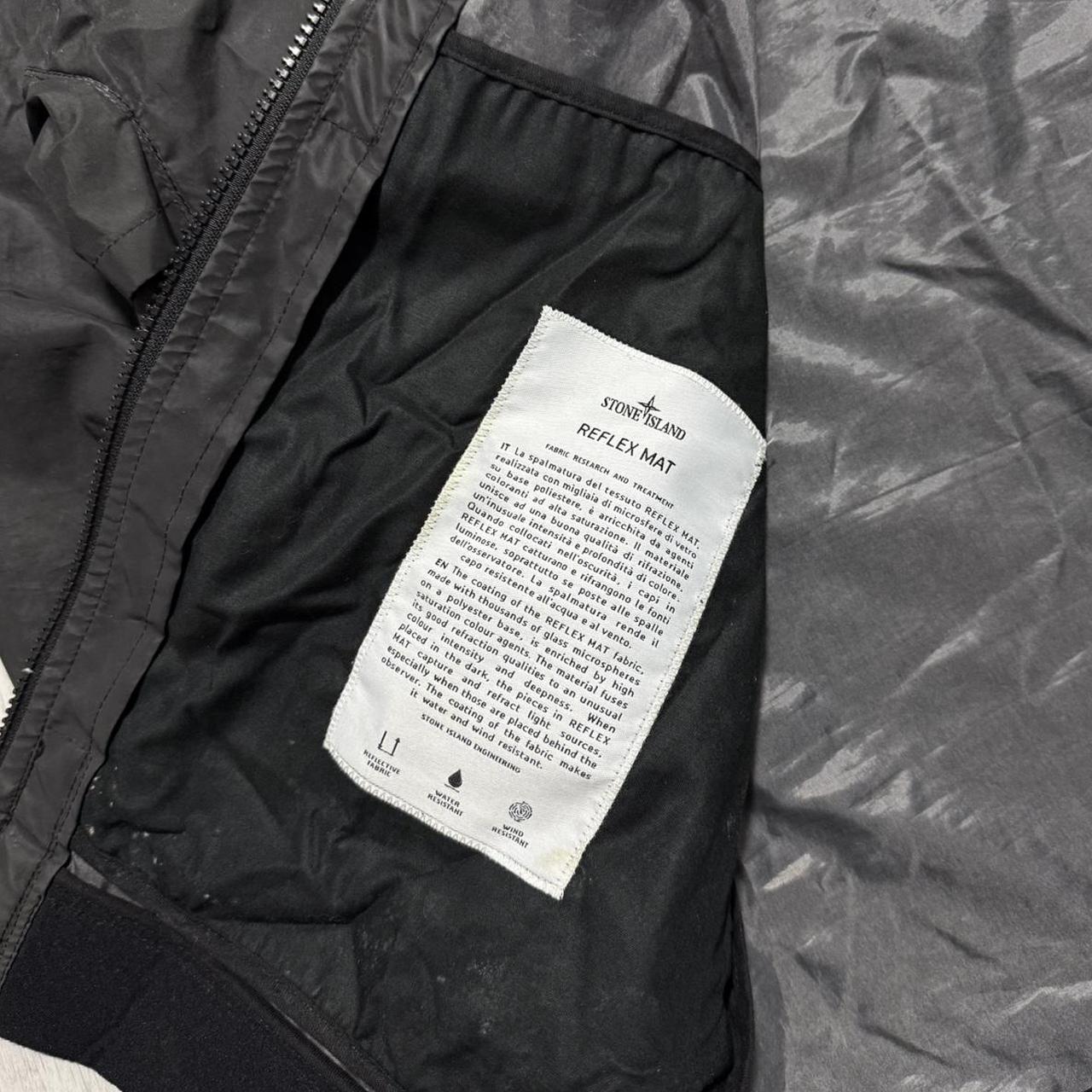 Stone Island Reflex Mat Jacket | XXXL, Black