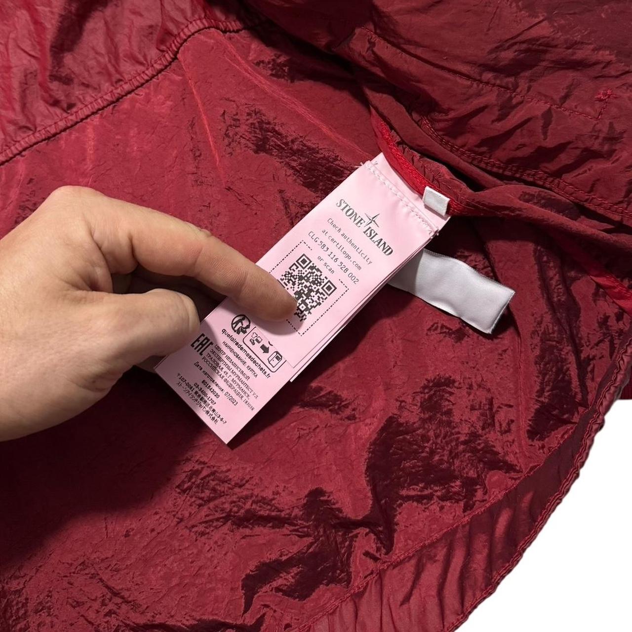 Stone Island Nylon Metal Watro-TC Jacket | Large, Red