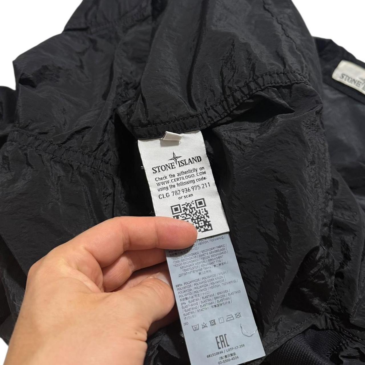 Stone Island Nylon Metal Overshirt | XL, Black