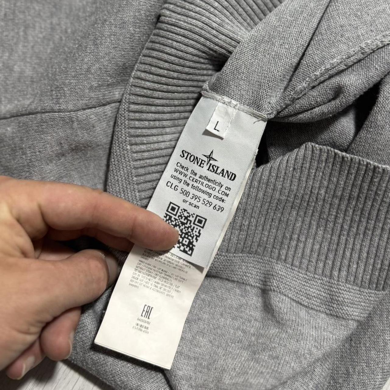 Stone Island Jumper | Large, Grey