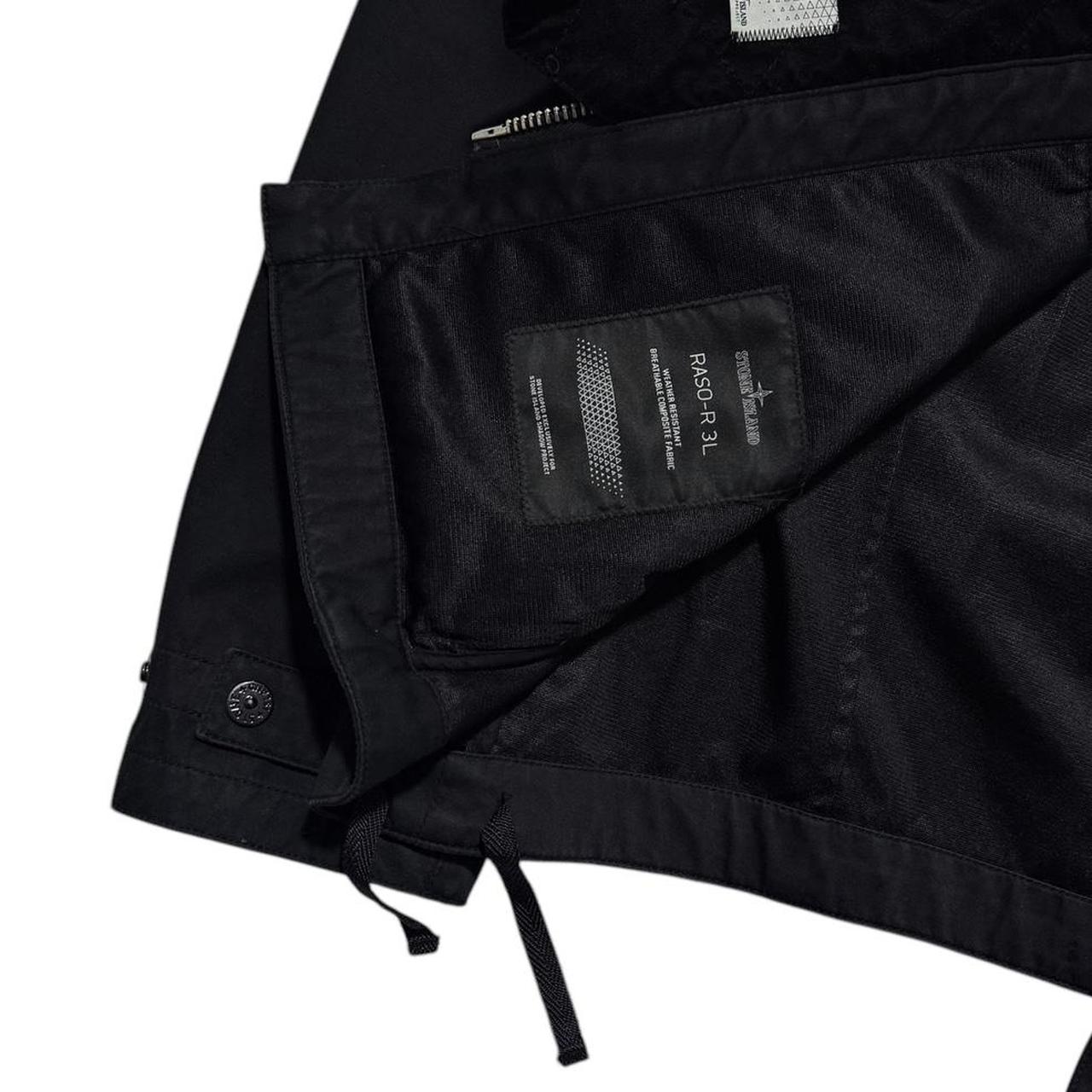 Stone Island Raso-R 3L Shadow Project Jacket | Medium, Black