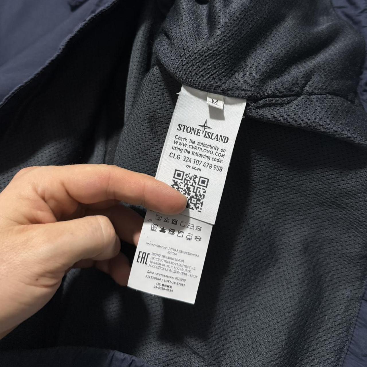 Stone Island Double Pocket Overshirt | Medium, Navy