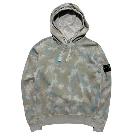 Stone Island Camo Pullover Hoodie
