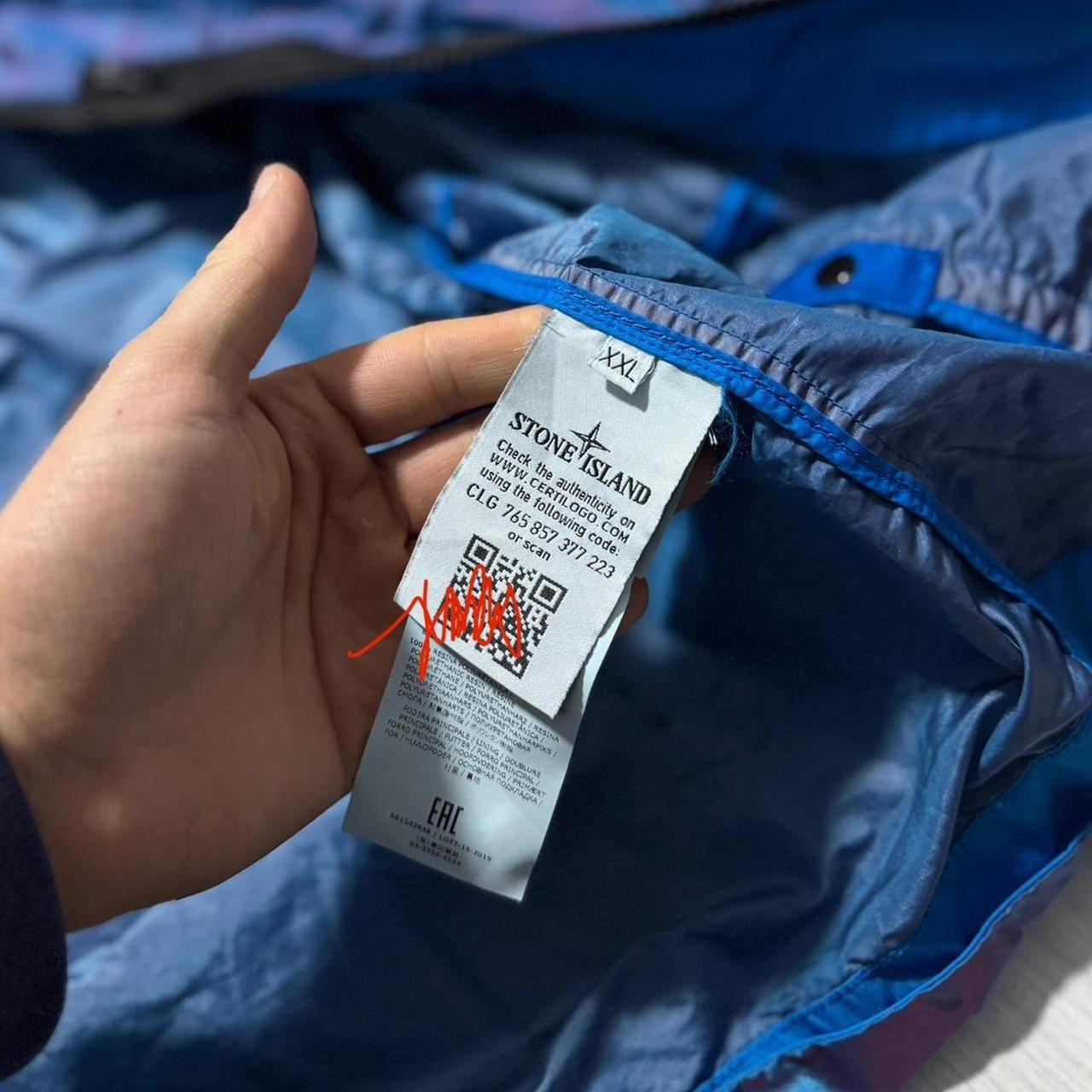 Stone Island Nylon Metal Colour Weft Jacket | XXL, Blue