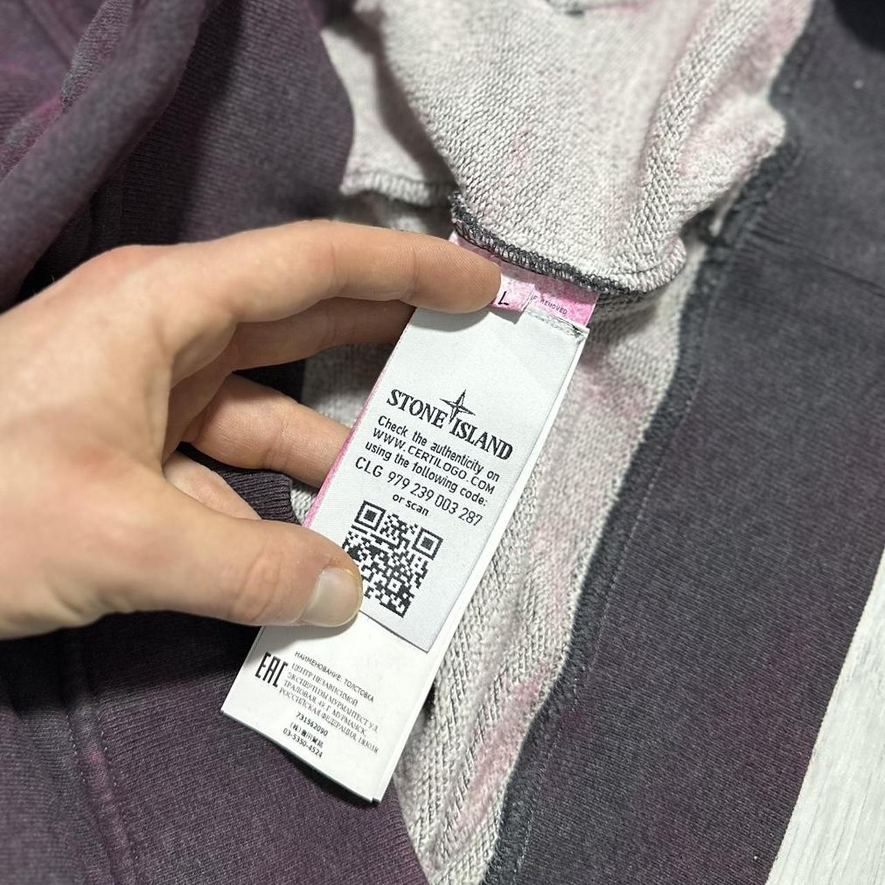 Stone Island Dust Treatment Pullover Hoodie | Large, TBD