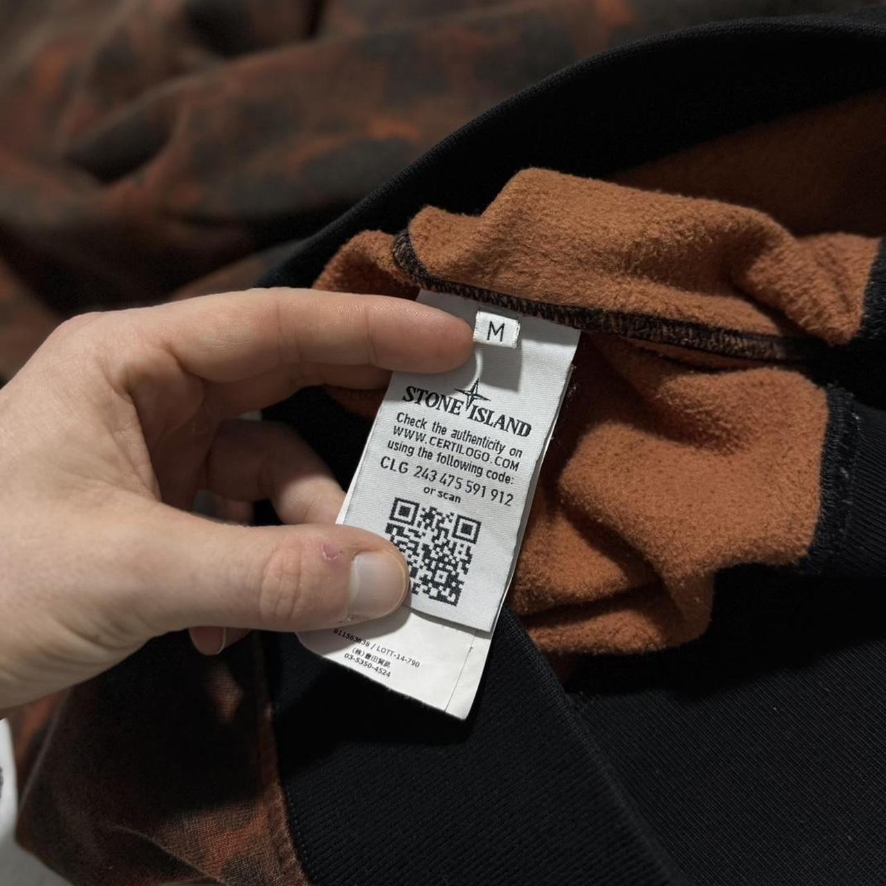 Stone Island Tortoise Camo Pullover Crewneck