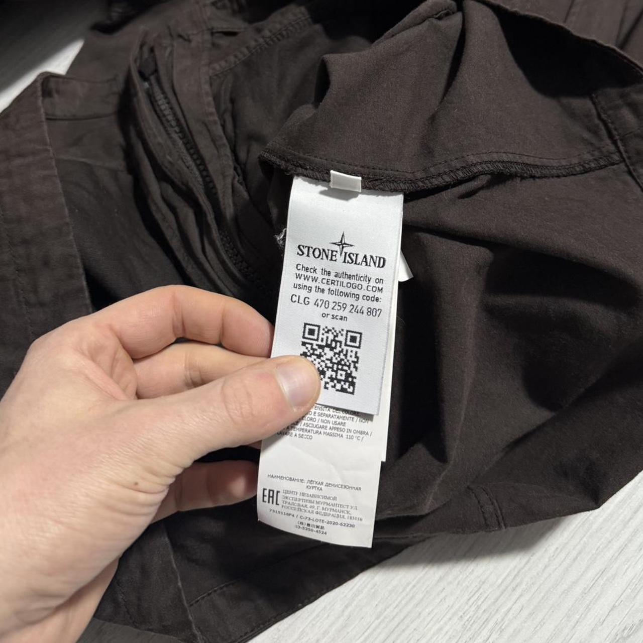 Stone Island Brown Ghost Overshirt