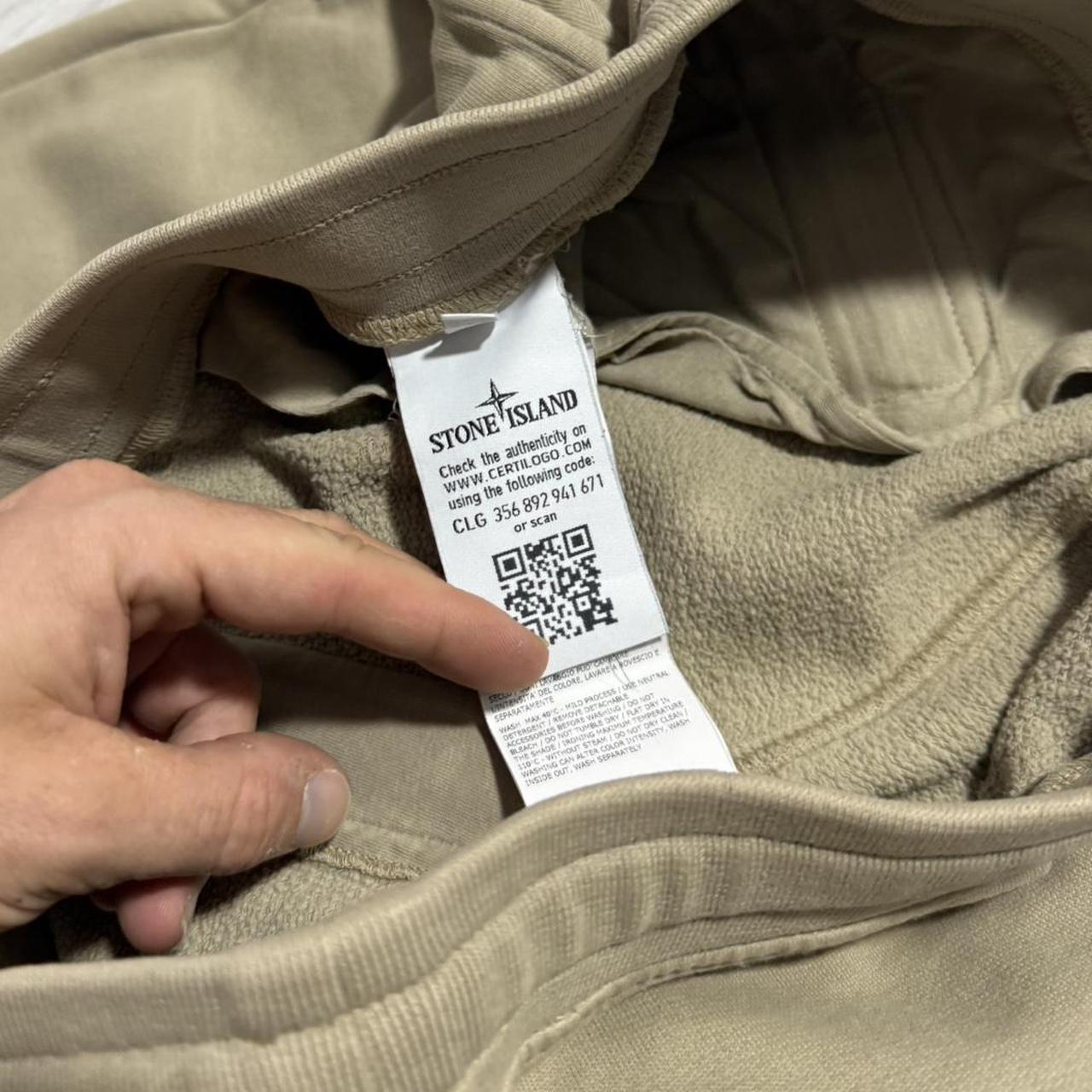 Stone Island Sweatpants | Medium, Beige