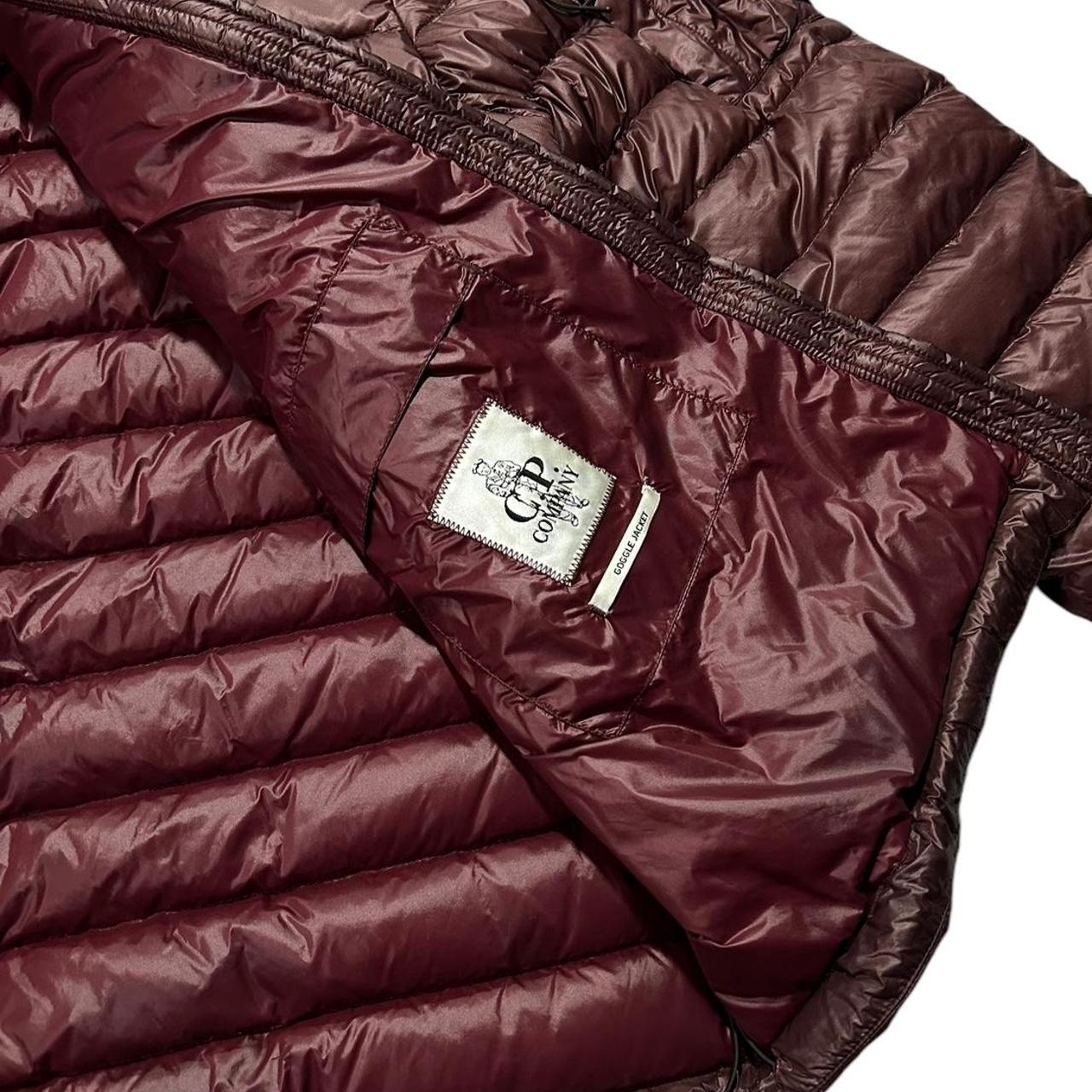CP Company Burgundy Down Jacket