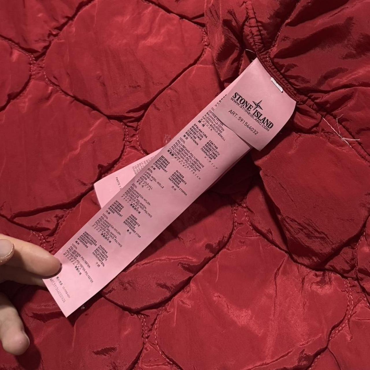 Stone Island 2013 Ghost Wool Jacket | Large, Red