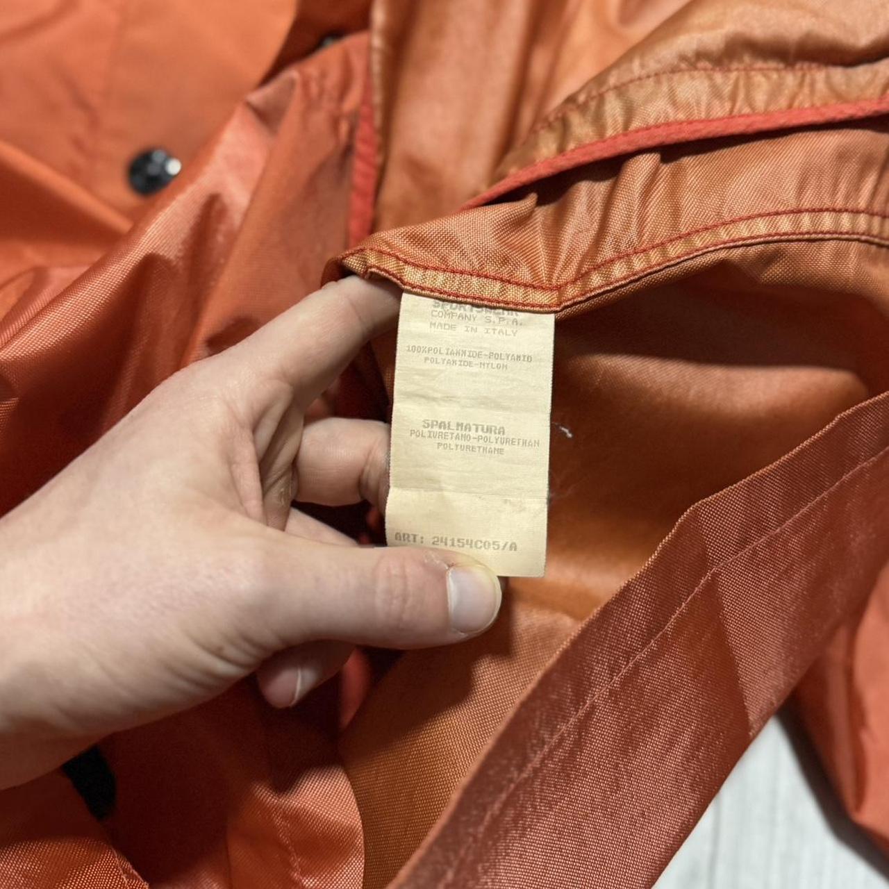 Stone Island S/S 1996 Formula Steel Jacket | Medium, Orange