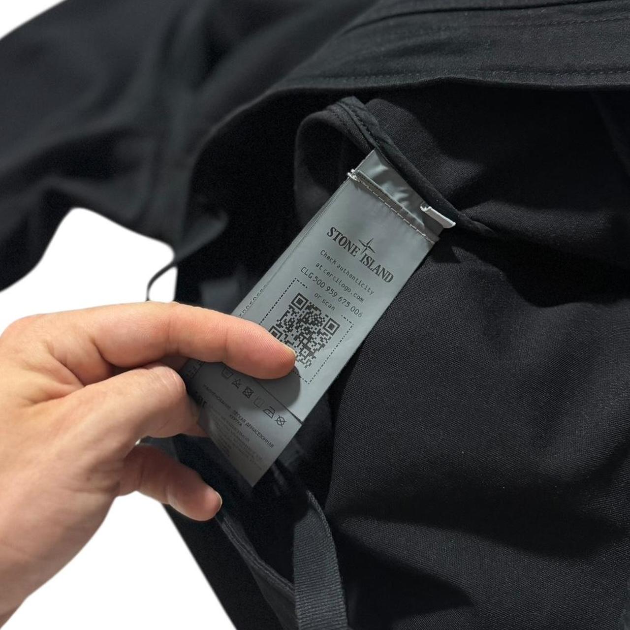 Stone Island Shadow Project Suede Jacket | Medium, Black