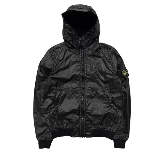 Stone Island Lamy Flock Jacket | Small, Black