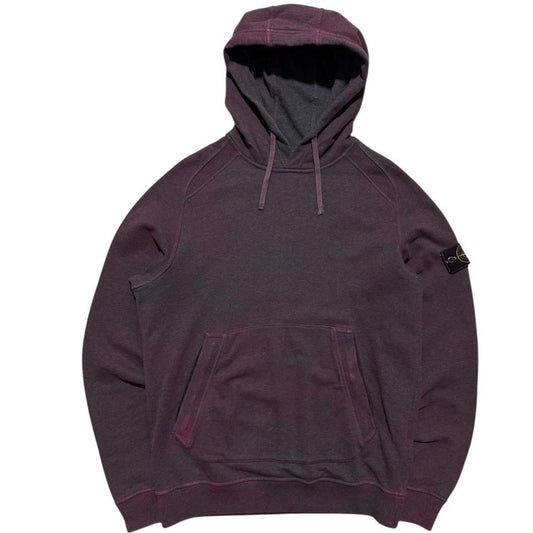 Stone Island Dust Treatment Pullover Hoodie | Medium, Dusty Purple