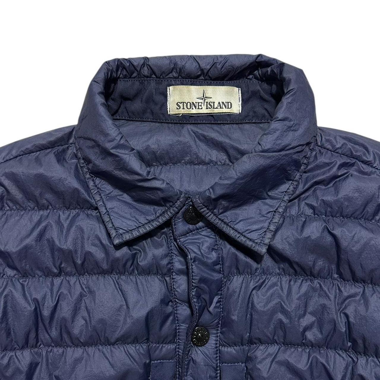 Stone Island Garment Dyed Down Overshirt