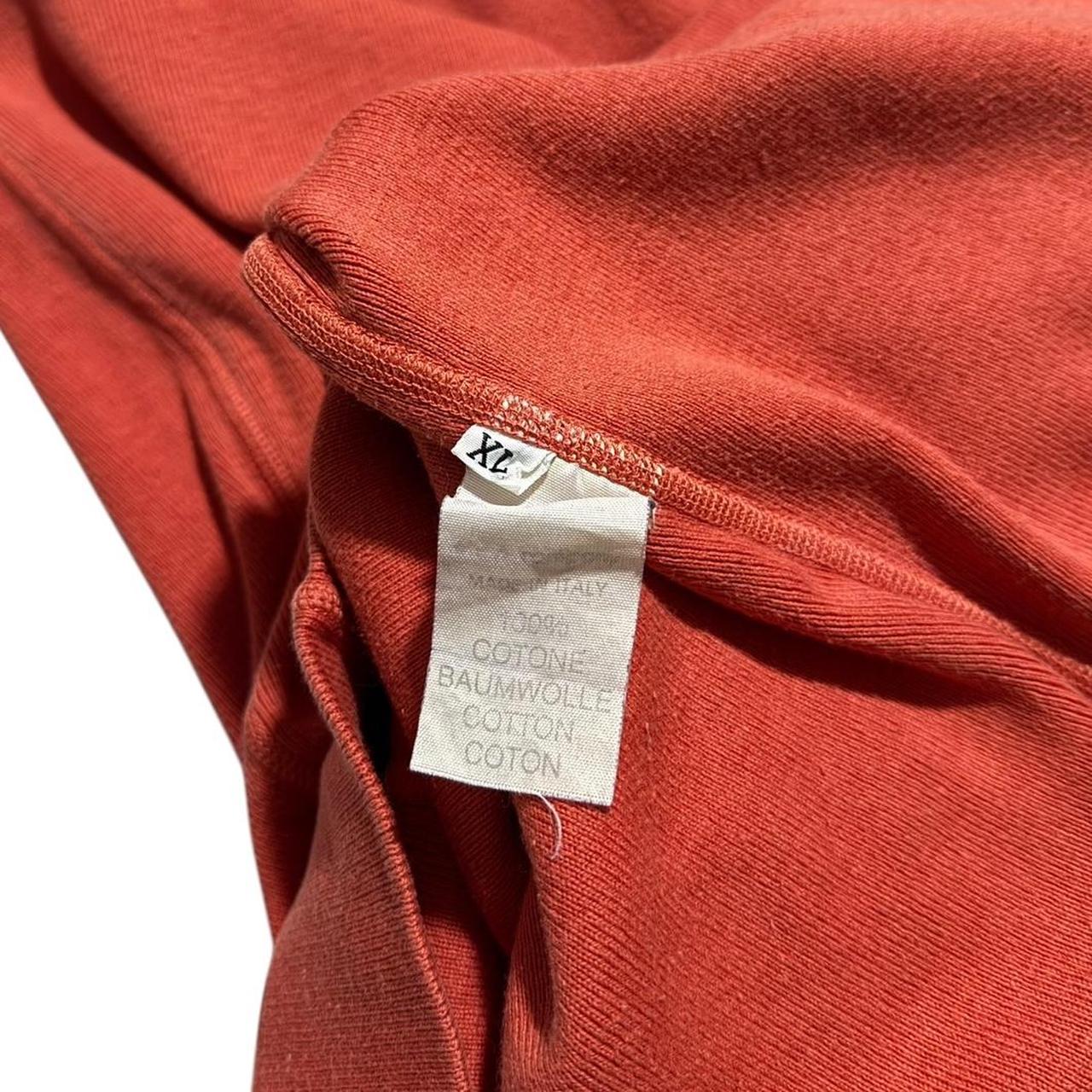 Stone Island 90's Red Pullover Jumper | XL, Red