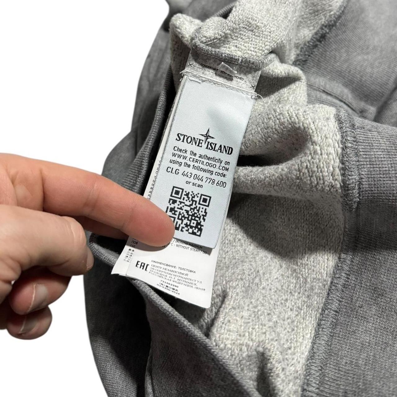 Stone Island Dust Treatment Pullover Crewneck