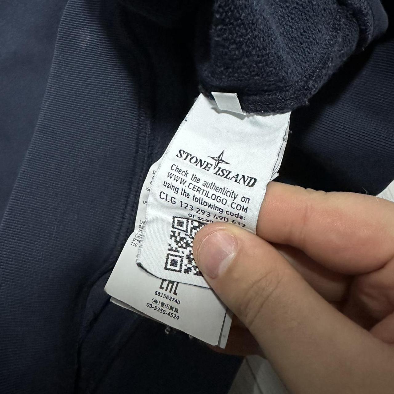 Stone Island Navy Pullover Crewneck | XL, Navy