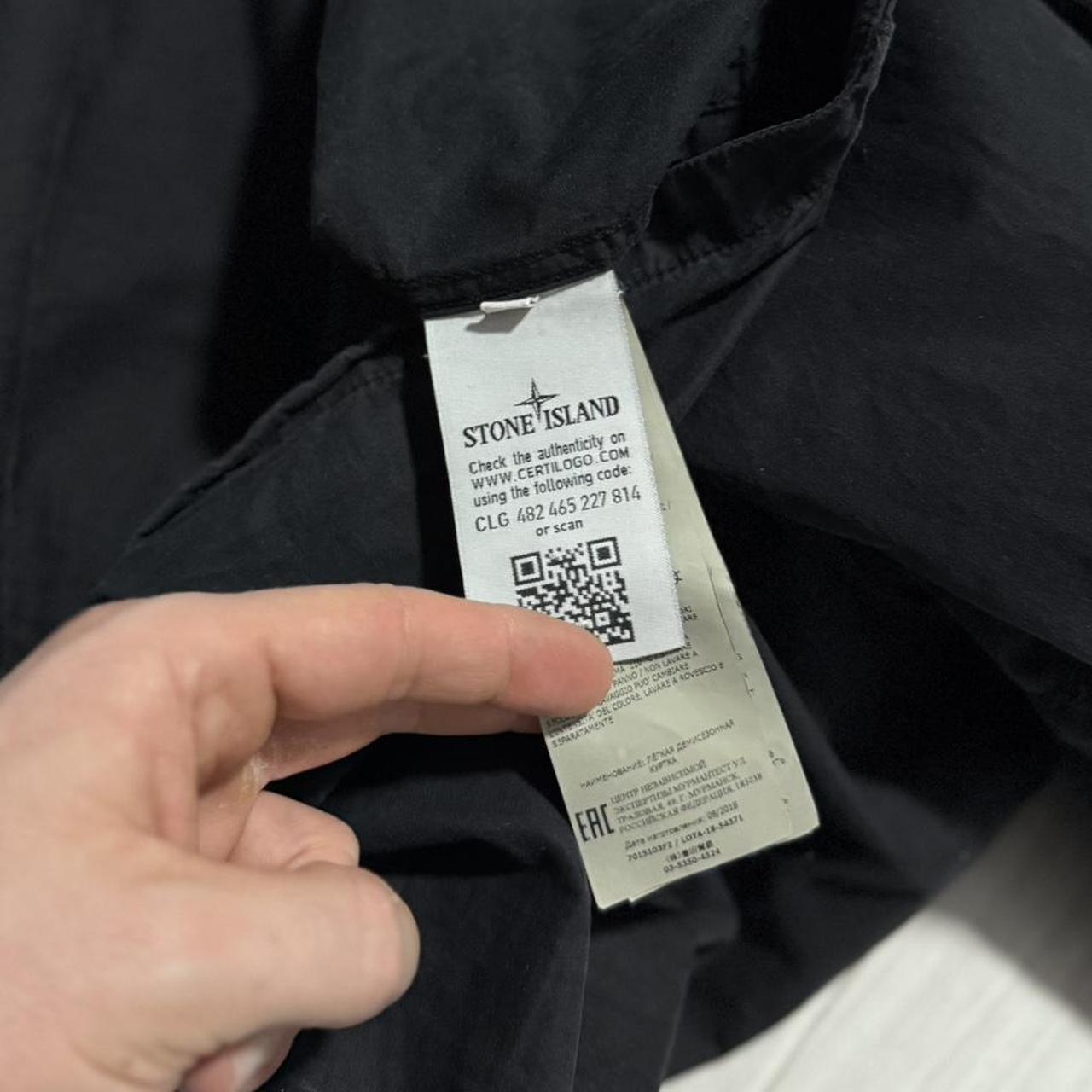 Stone Island Ghost Canvas Overshirt