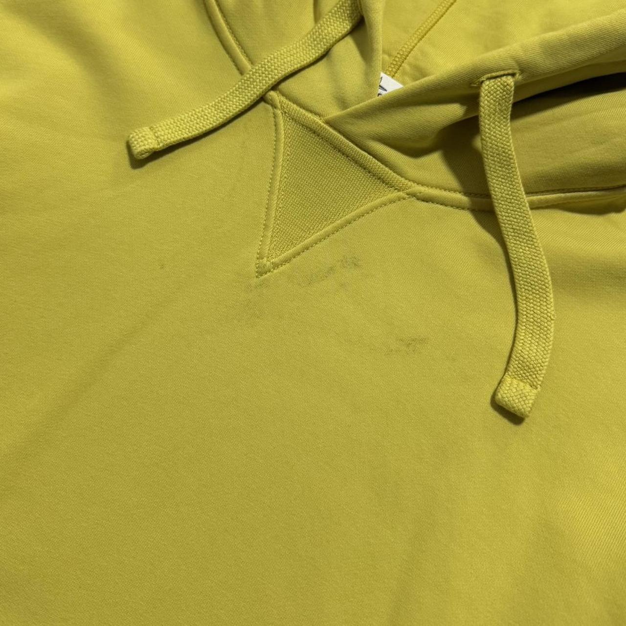 Stone Island Yellow Pullover Hoodie
