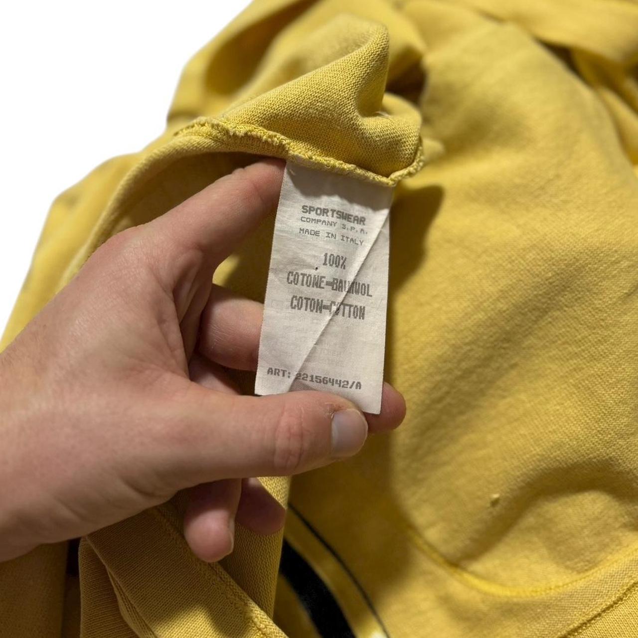 Stone Island S/S 1995 Double Pocket Zip Up | Medium, Yellow