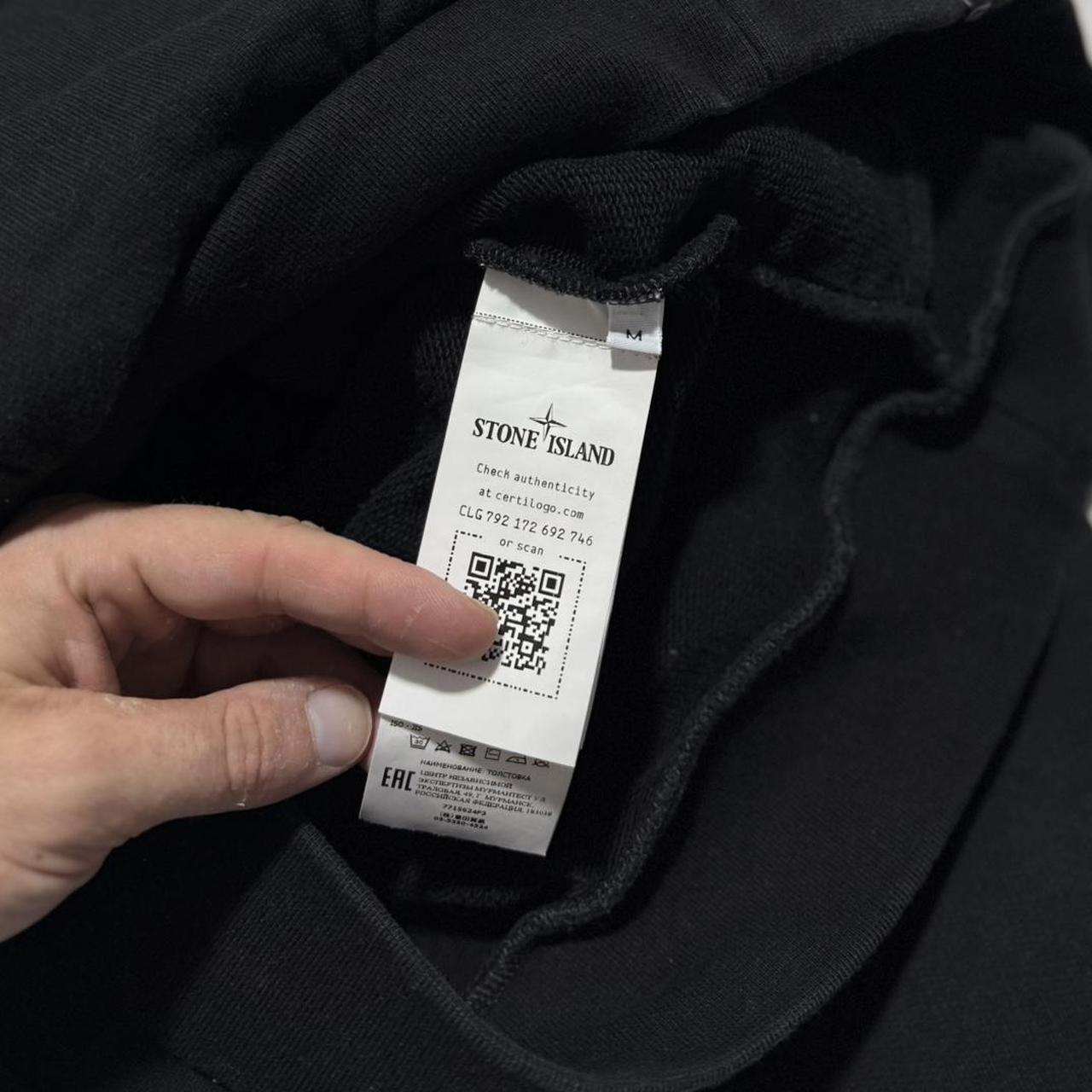 Stone Island Ghost Full Zip Heavy Cotton Jacket | Default Title, Black