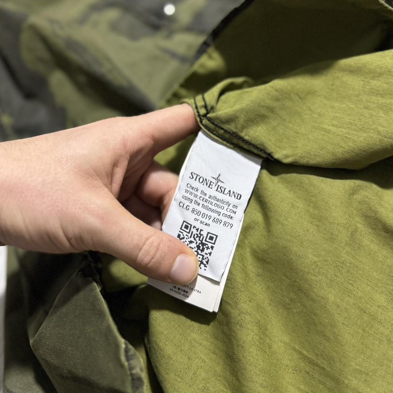 Stone Island Camo Overshirt