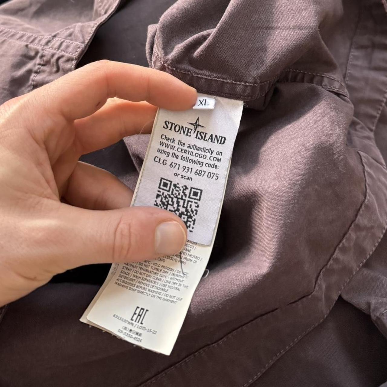 Stone Island Canvas Overshirt | XL, TBD