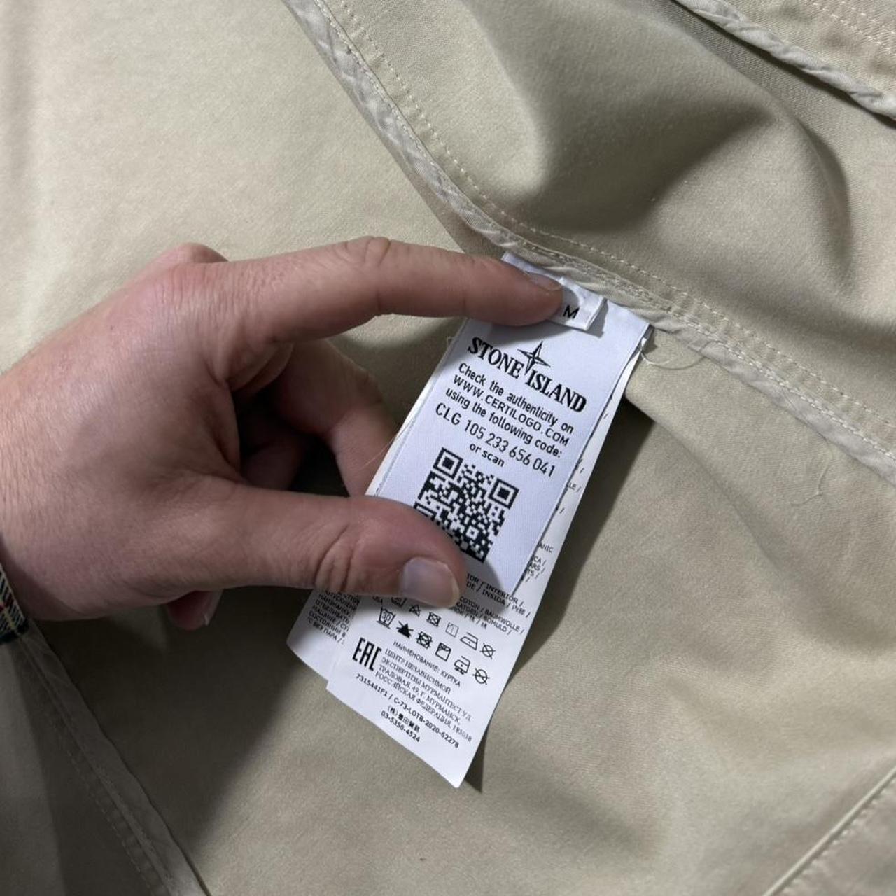 Stone Island Ghost Raso Gommato Jacket
