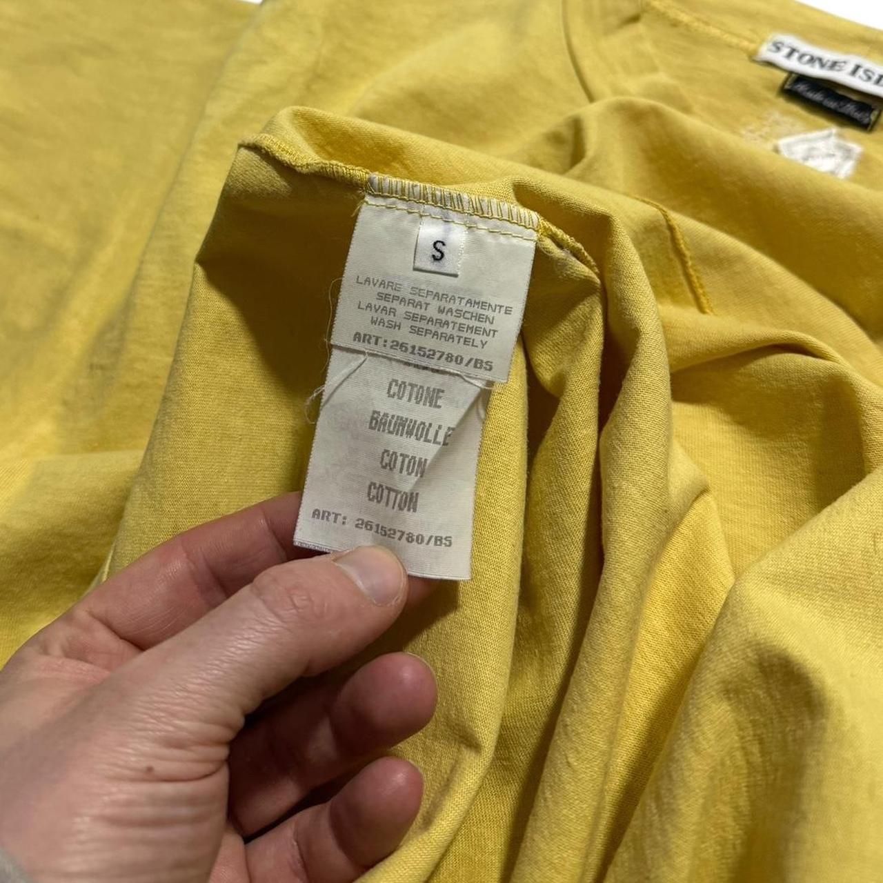 Stone Island 90's Marina T-Shirt | Small, Yellow