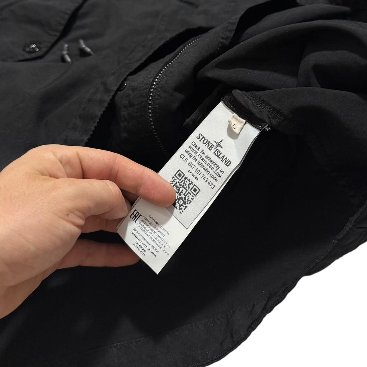 Stone Island David-TC Jacket | Large, Black
