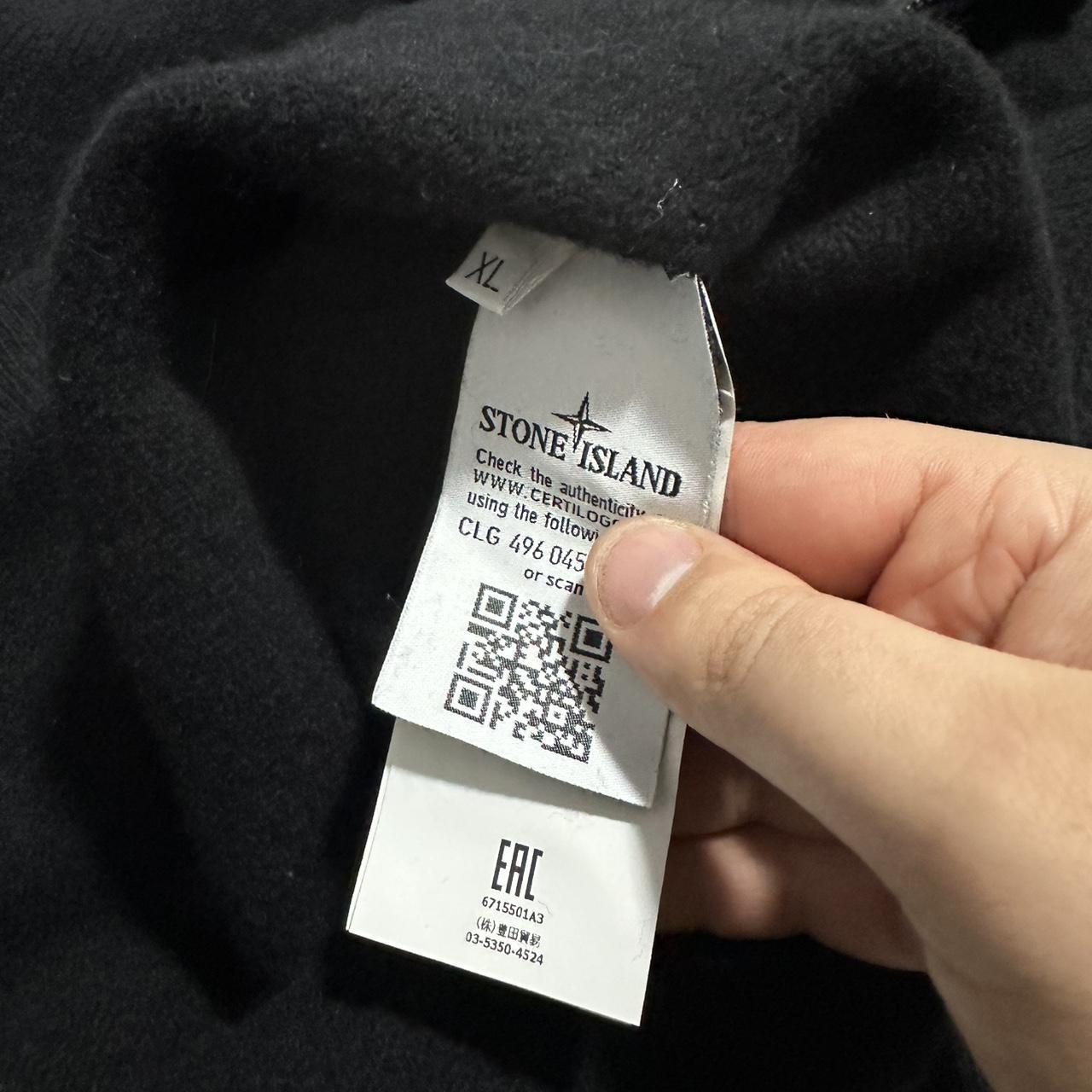 Stone Island Pullover Wool Quarter Zip