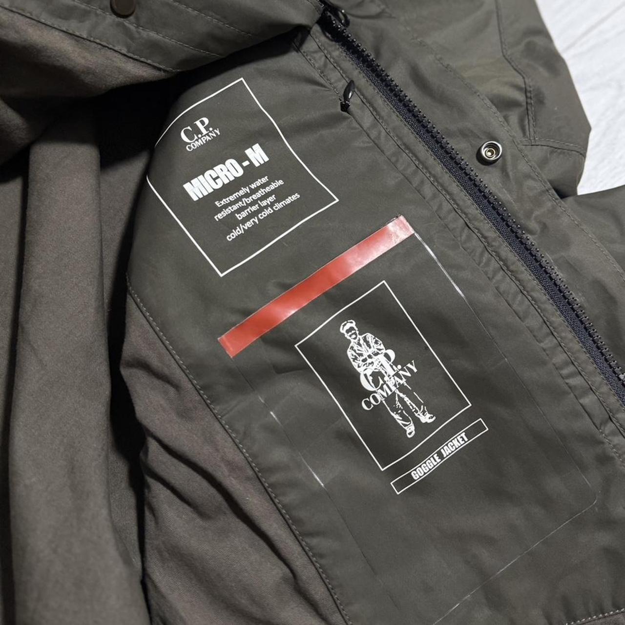 CP Company Micro-M Goggle Jacket | Large, Olive
