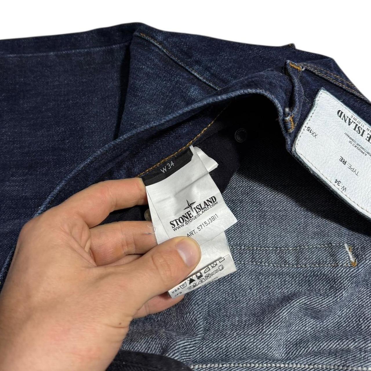 Stone Island Indigo Denim Jeans | W34, Indigo