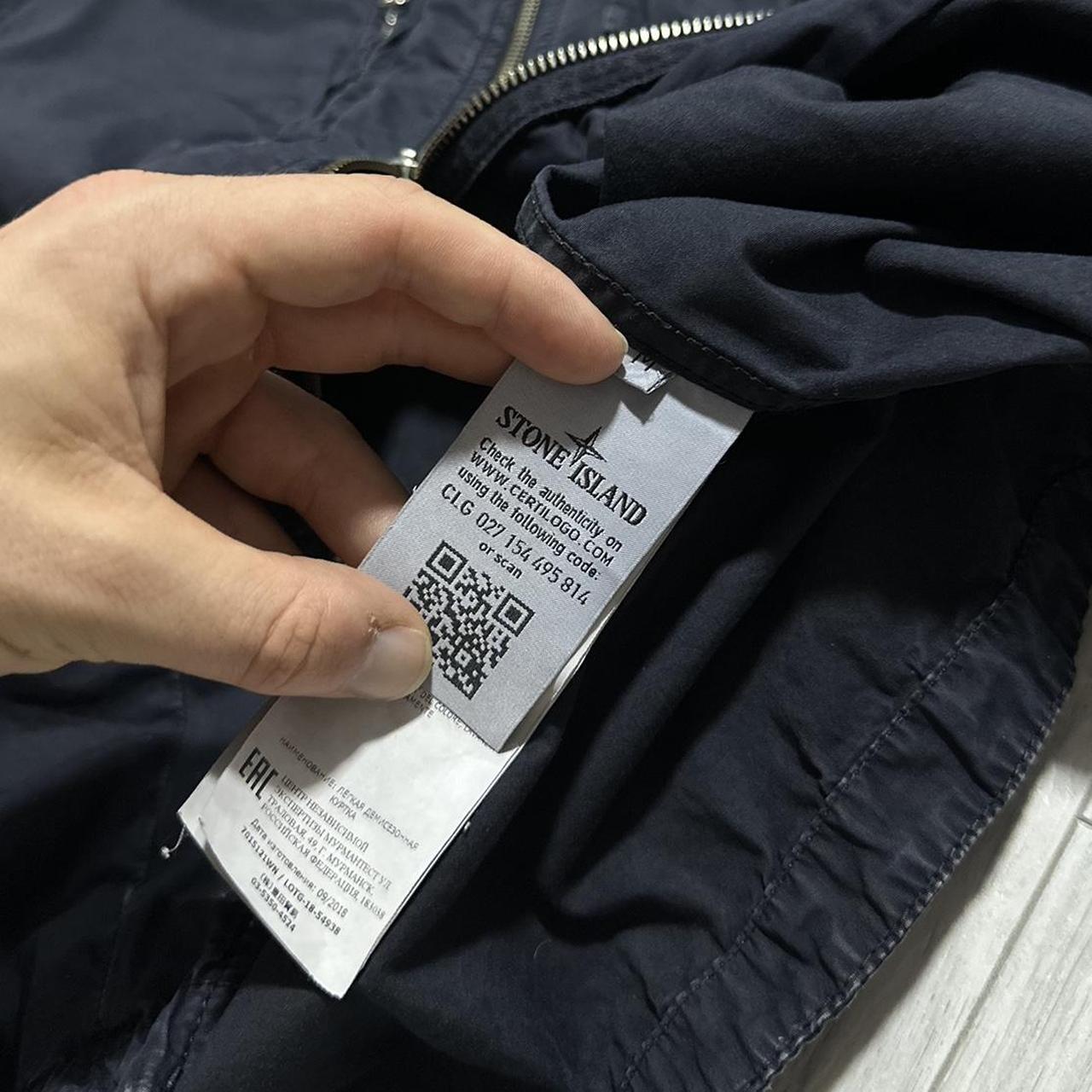 Stone Island Navy Overshirt | Medium, Navy