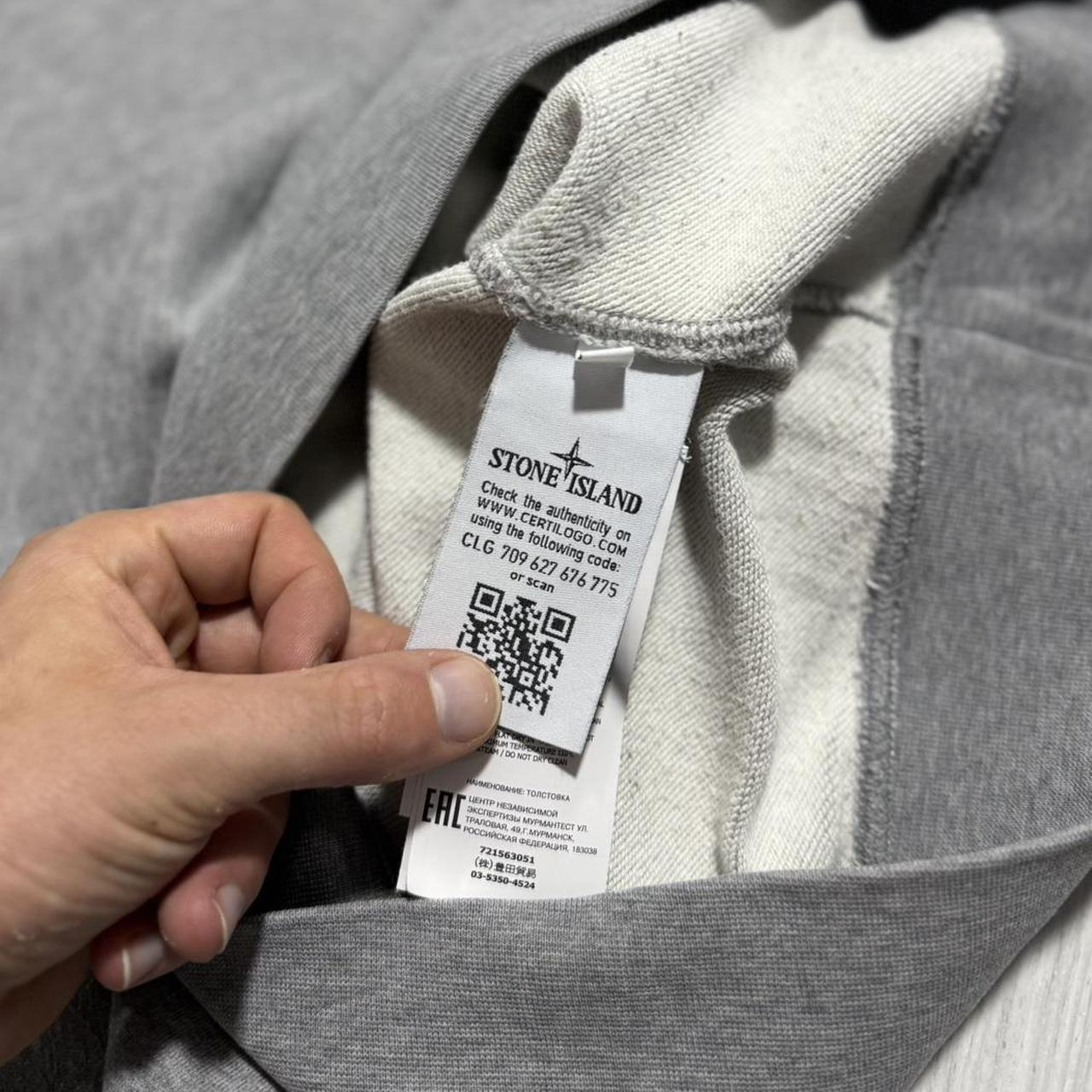 Stone Island Pullover Crewneck | Medium, Grey