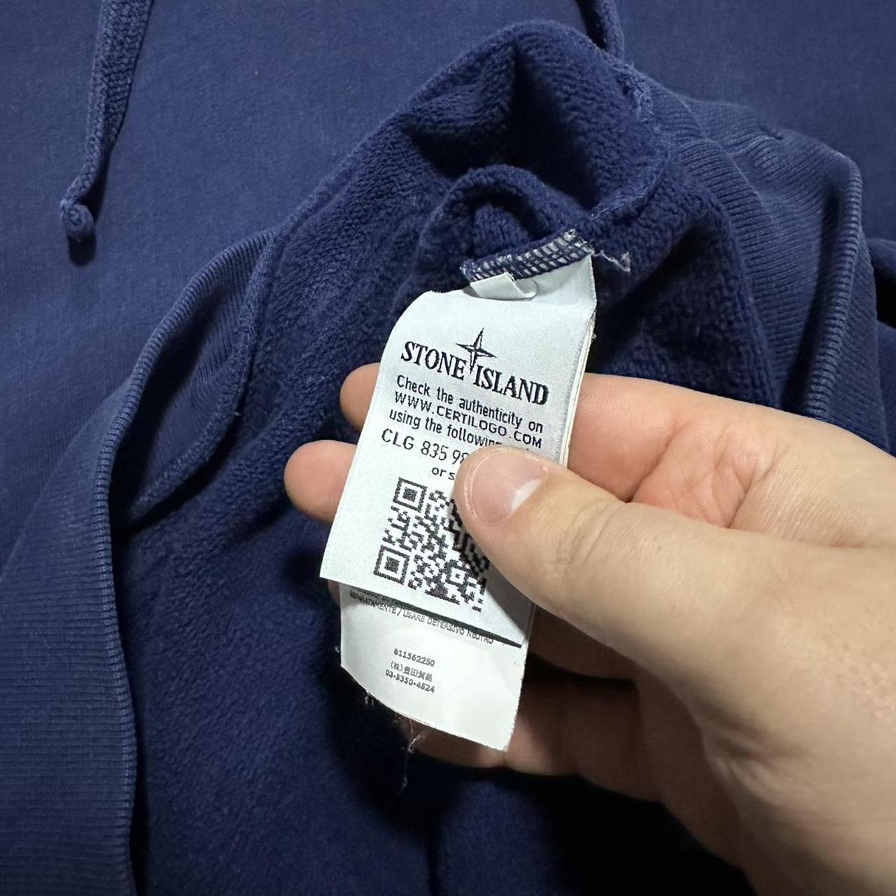 Stone Island Pullover Patch Hoodie