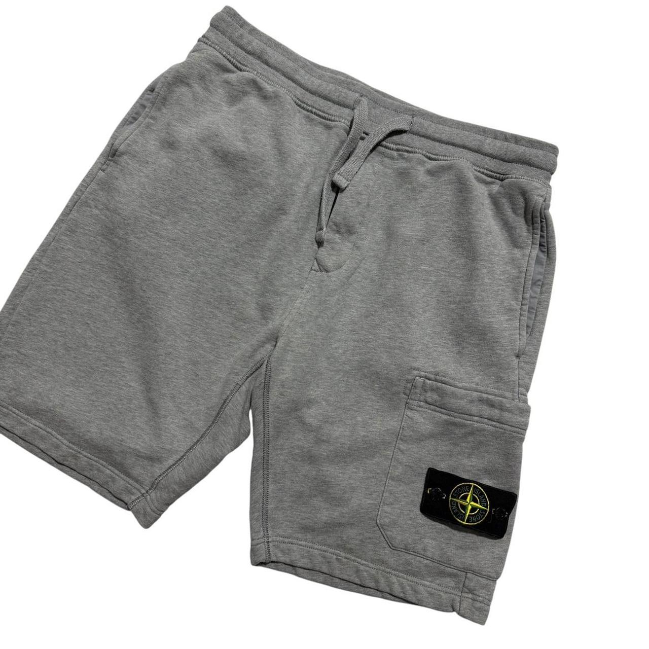 Stone Island Cotton Shorts | Small, Grey